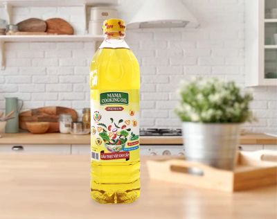 MAMA COOKING OIL PREMIUM - 1 L - 12 BOTTLE / CARTON